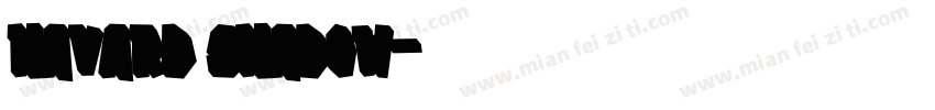 Havard Shadow字体转换